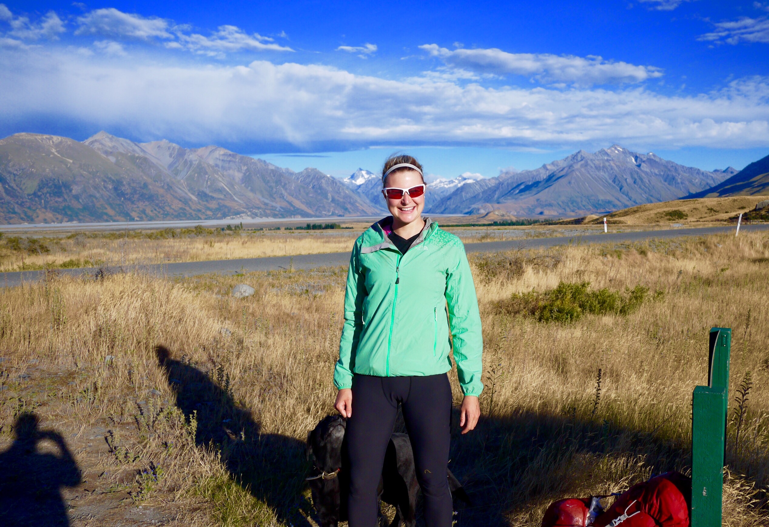 Setting off from the North side of the Rangitata river
